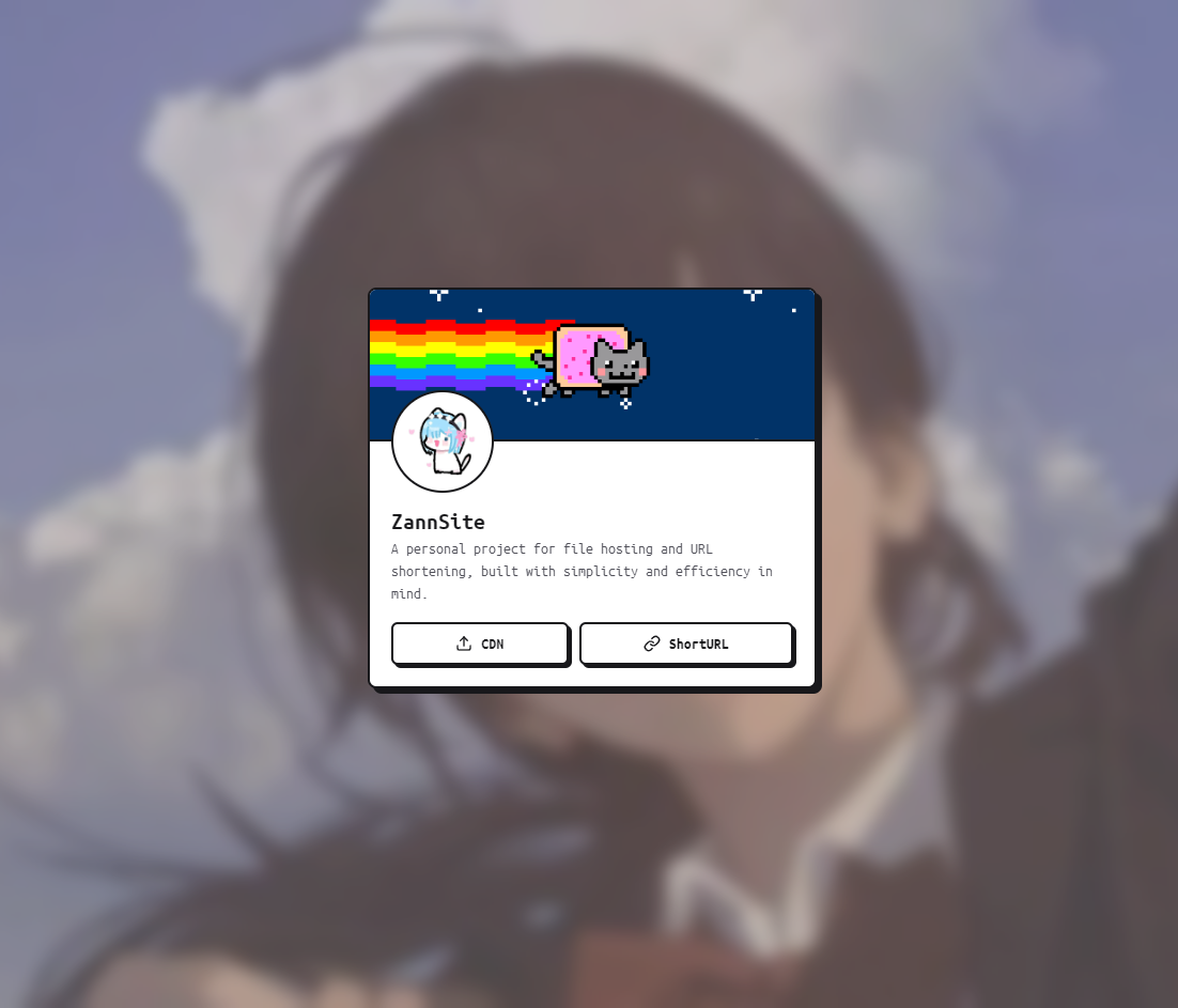 Zann File Host & Shortener